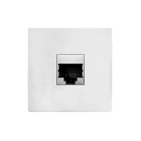 ABL 2T01100D- Модуль подключения IMP 1xRJ45 Cat6A, белый