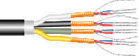 Tasker C808 цифровой симметричный мультикор AES/EBU 110 Ом 8х2х0.22 мм2