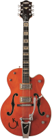 Gretsch G6120RHH Reverend Horton Heat Signature, Bigsby, Ebony F-board, Orange Stain, Lacquer Электрогитара п/а, цв. оранжевый