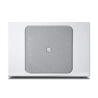 Bluesound professional bsw150 wht - сетевой активный сабвуфер 8", 150 вт, цвет: белый