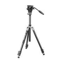 TA604 PLUS Aluminum light weight tripod штатив с видеоголовой E-Image