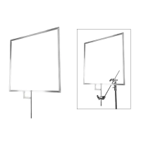 KCP-FF3636 Flat Flag Frame 36” x 36” (90 x 90cm) рама для флага KUPO