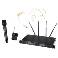 LAUDIO LS-Q7-MH Радиосистема с ручным и головным передатчиком, LAudio