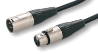 ROXTONE SDXX200/20 Кабель для передачи цифрового сигнала 2 x 0,22мм2.D:6мм, XLR мама - XLR папа, 20м.