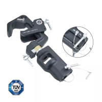 KCP-150B Swiveling pipe C Clamp w/universal head держатель-зажим KUPO