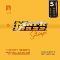 Markbass energy series mb5enss45130ls  струны для 5-струнной бас-гитары, 45-130, сталь