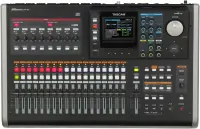 Рекордер портативный [DP24SD] Tascam [DP-24SD] цифровой 24-дорожечный микшер-рекордер, 20-20000 Гц, THD: 0,01%, S/N: 90 дБ, дорожек записи: 24, 8xCombo XLR микр. (лин./инстр.) входа/2xRCA лин.выхода, 1/4" TRS Jack, USB Mini-B