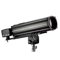 JEG 1543E LED FOLLOW SPOT 350E Прожектор следящего / 350 Вт / Zoom 7°-13°/ 46200 Лк@5м / 3200К-8000К / моторизованный фокус и зум / ирис / 8 цветов / 6 фейдеров и 9 кнопок / DMX / до 35м