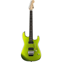CHARVEL Pro-Mod San Dimas 1 HH FR E Lime Green Metallic электрогитара, цвет зеленый