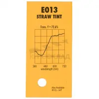 # 013 Straw Tint, светофильтр, рулон 1.22 х 7.62 м -