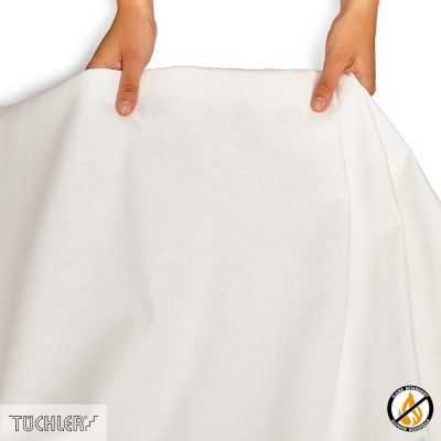 TUCHLER ДЕКОРАТИВНЫЙ МОЛЬТОН  300cm Белый 303, Ширина 300см